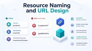 Resource naming and URL design for REST APIs