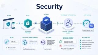 Security applied to every API endpoint